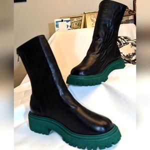 B.Barbara Light weight Leather Boots